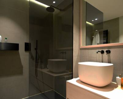 rénovation d'une salle de bain moderne