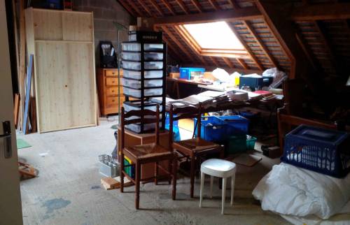 Aménagement de combles Saint-Malo avant travaux