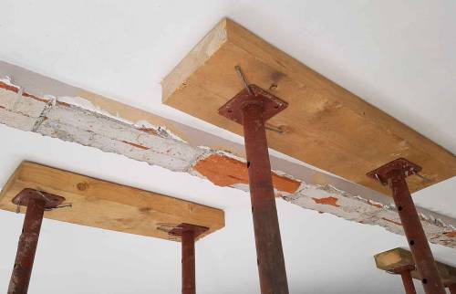 Ouverture d'un mur porteur dans une ancienne maison Toulousaine à SAUBENS 