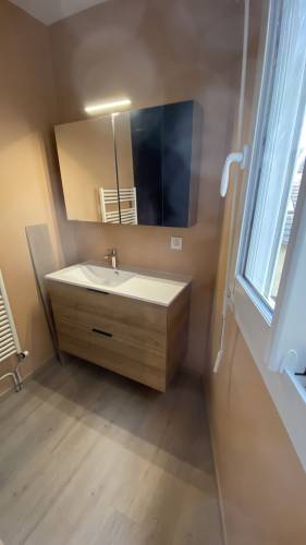 Réfection d'une salle de bain dsans l'Allier