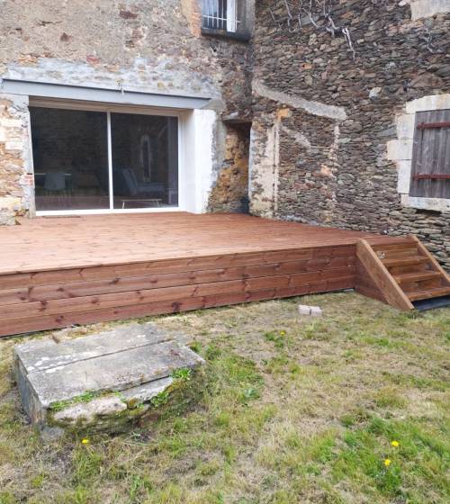 Construction terrasse