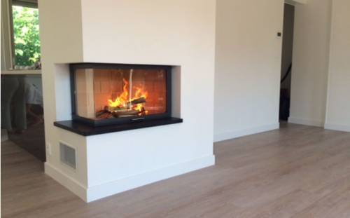 Installation d'une cheminée