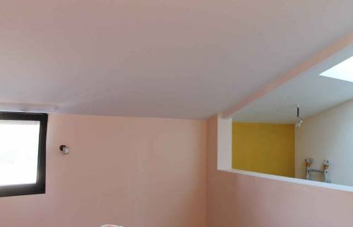 Intérieur - Surélévation de la maison en bardage zinc à Nantes (44)