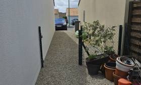 Côté droite sans portillon