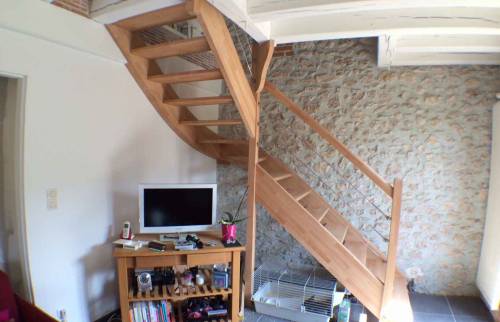 Escalier bois moderne sur BLOIS (41)