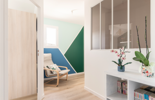 Surélévation de maison à Rezé