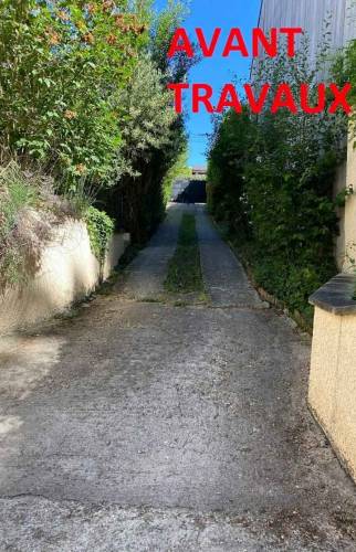 Allée avant travaux (Yerres 91330)