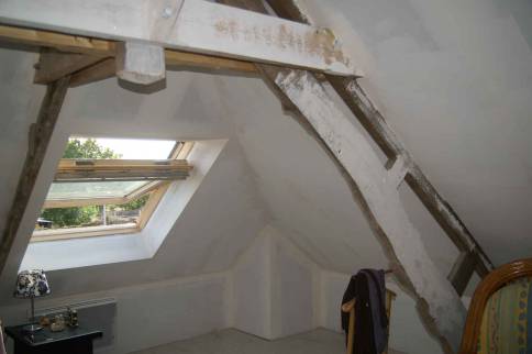 Rénovation des combles d'une maison dans le Calvados