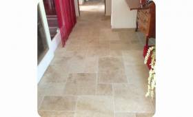 Nouveau revêtement de sol au Val Saint Pair (50300).