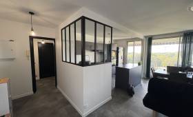 Verrière terminée installée par La Maison Des Travaux Bruz