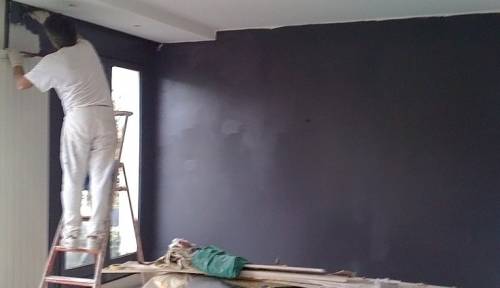Rénovation des murs d'une maison