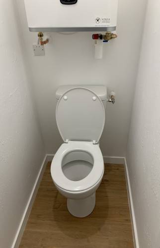 Rénovation de toilettes à Vannes