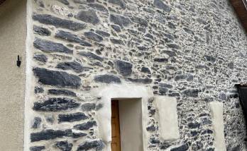 Chantier terminé : Rénovation de façade avec pierres apparentes