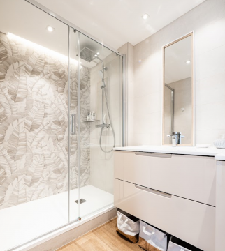 Rénovation d’une salle de douche à Orvault