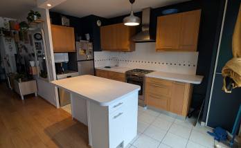 Rénovation terminée de la cuisine à Bruz