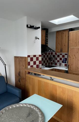 Ancien puits de lumière dans la cuisine