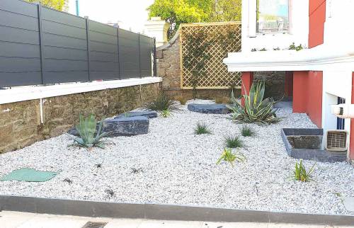 Réalisation d'extérieurs : terrasse et aménagement paysager à Saint-Malo