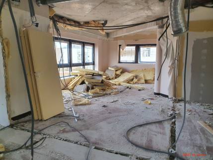 Aménagement d'un plateau de bureaux à Saint-Malo