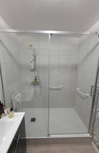 Détails de la douche