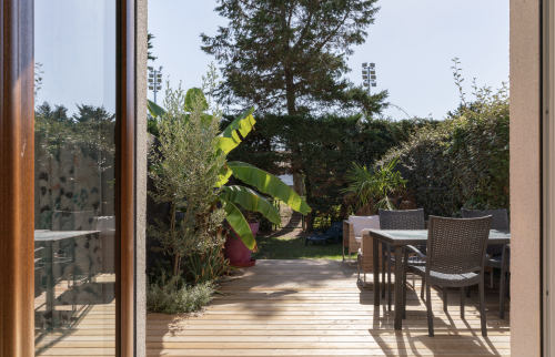 Création d'une terrasse en bois à Vertou
