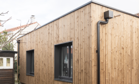 Transformation d'une véranda en extension bois à Vertou