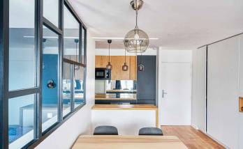 Aménagement d'un studio à Suresnes