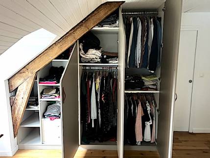 Réalisation d'un dressing à Cancale