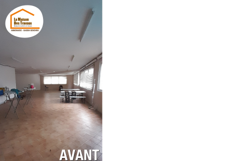 La Maison des Travaux Bassin Genevois, rénovation cuisine professionnelle Reignier, rénovation WC enfants Haute-Savoie, travaux écoles et crèches Vulbens, rénovation aménagement pédagogique, rénovation