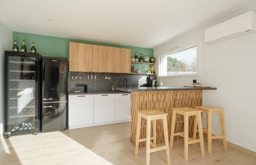 Double extension de maison aux Sorinières (44840)- bar