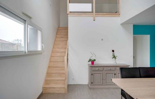 Escalier - Rénovation d'une maison à Sainte-Lumine-de-Clisson