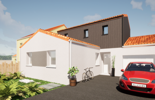 Surélévation de 35 m² à Rezé en ossature bois