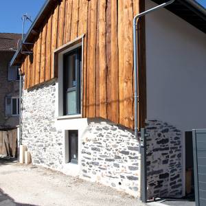 Rénovation d'une grange en habitation - FRANCE DENANS - La Maison Des Architectes
