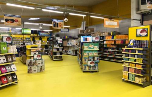 Rénovation intérieure d'un commerce à Deauville