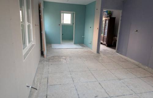 PENDANT Création des cloisons