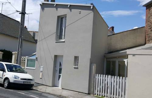 Réalisation d'une Isolation Thermique par l'Extérieur (ITE) à Saint-Malo