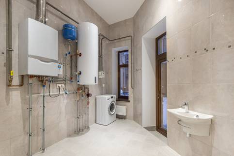 chaufferie renovee - La Maison Des Travaux