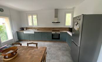 Rénovation cuisine à Alés : Premier étage cuisine rénovée 