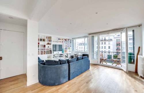 Rénovation d'un appartement à Clamart parquet bois