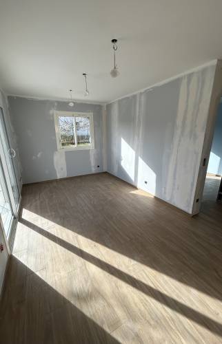 extension maison cloisons