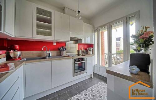 Cuisine après rénovation (Montgeron 91230)