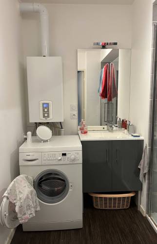 Salle d’eau avant rénovation