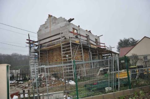 Travaux de surélévation de maison - Verneuil-l'étang 77390