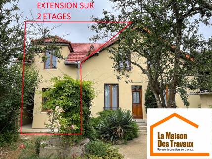 Extension côté jardin (Yerres 91330)