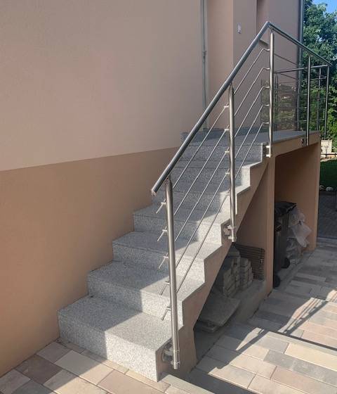 Rénovation escalier extérieur