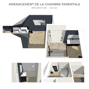Optimisation des espaces et aménagement d'une suite parentale - HELENE SOORBEEK - La Maison Des Architectes