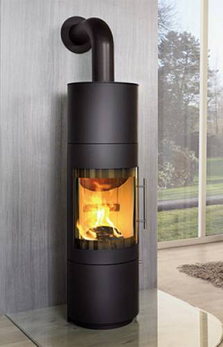 poêle à pellets salon bureau tubage ventouse en façade - Cergy-Pontoise - 95000 - 