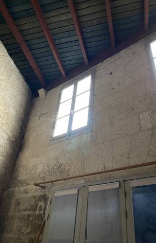 AVANT Espace vide vue du rez-de-chaussée