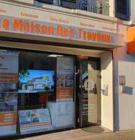 Devanture agence La Maison Des Travaux de Brie-Comte-Robert 77170