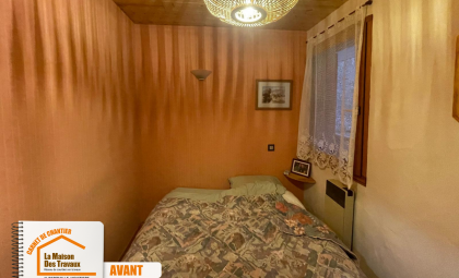 Techniques de rénovation studio, Studio avant-après rénovation, Rénovation studio étapes, Réhabilitation studio alpin, Studio rénové isolation thermique, Travaux de rénovation détaillés,