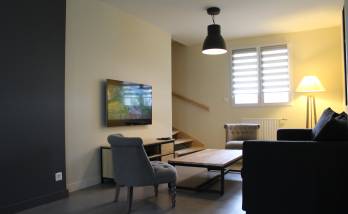 Rénovation d'un séjour dans une longère